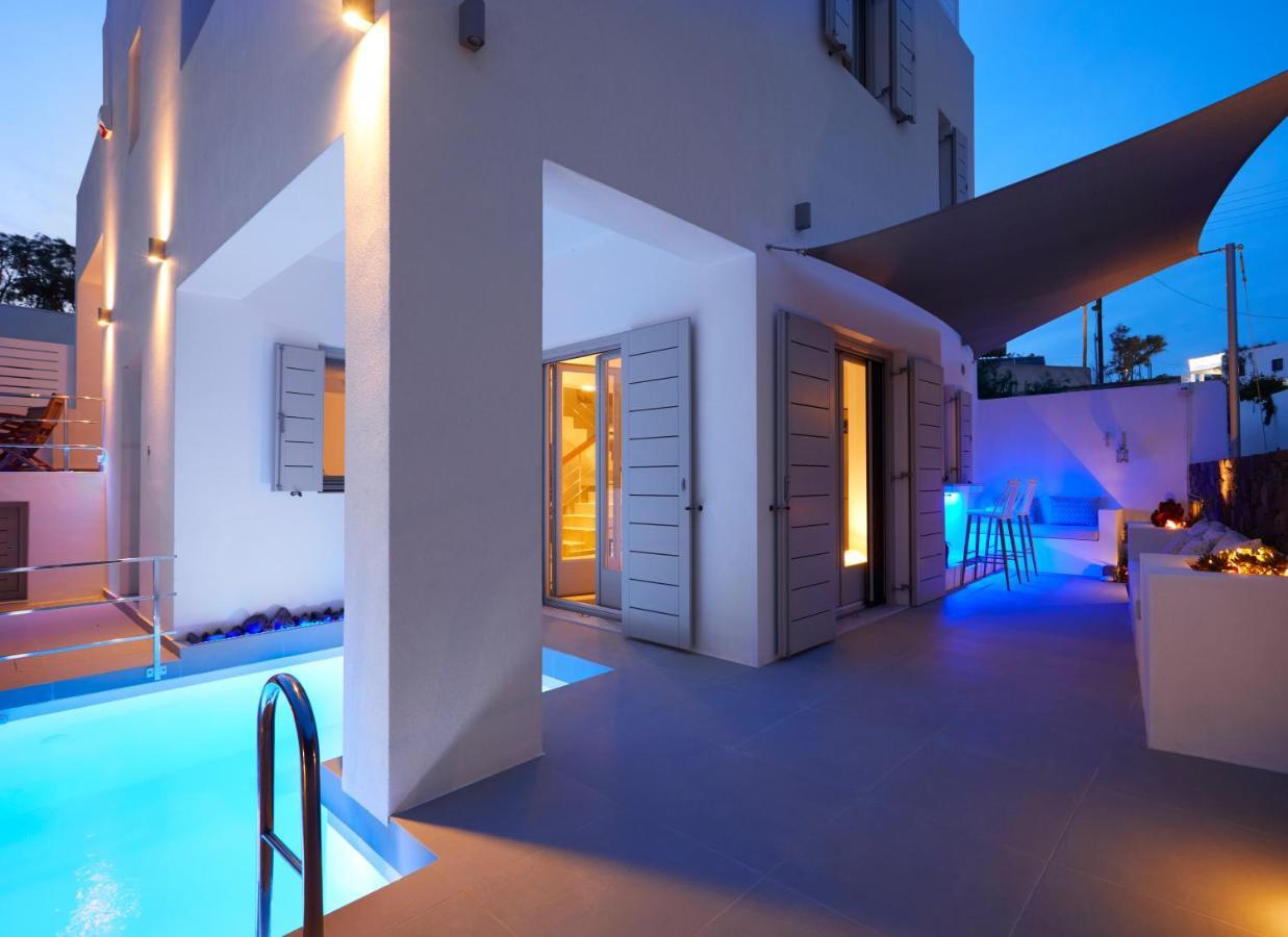 Alchemy Villa - Prive Pool Megalochori  Exteriör bild
